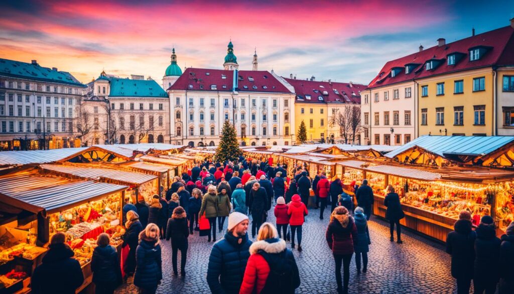 Bratislava Christmas market location