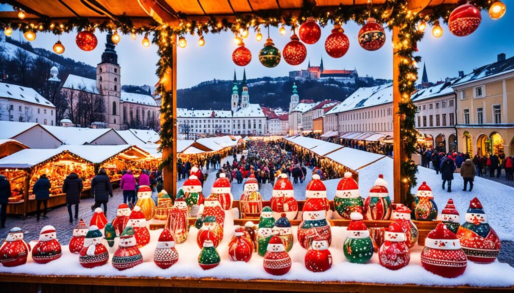 Bratislava Christmas market souvenirs