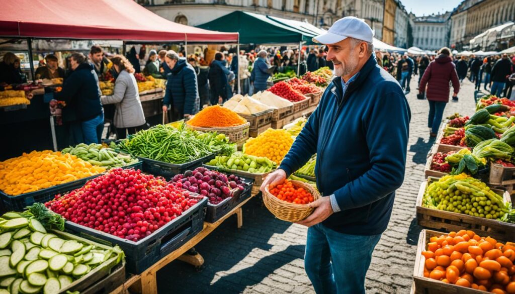 Bucharest fresh produce