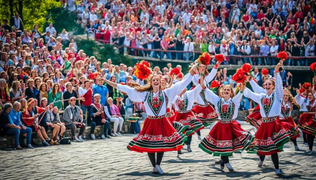Bulgarian cultural performances in Veliko Tarnovo