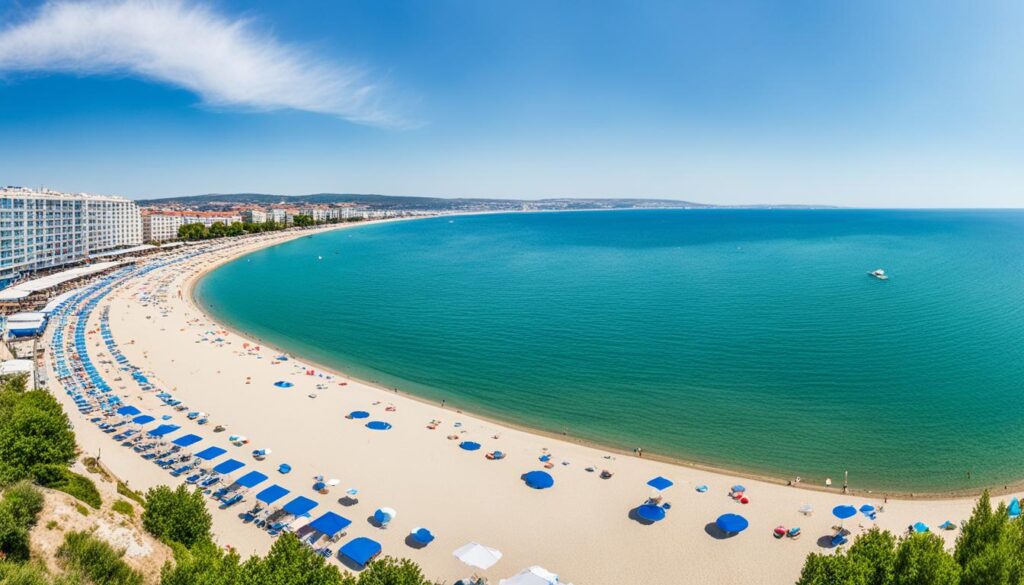 Burgas beach resorts