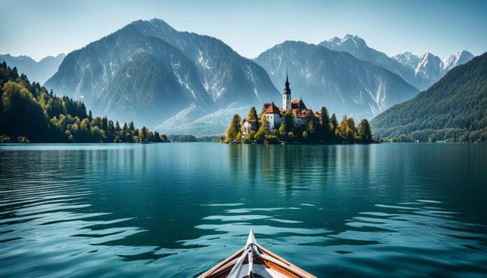 Can I take a boat to Bled Island?