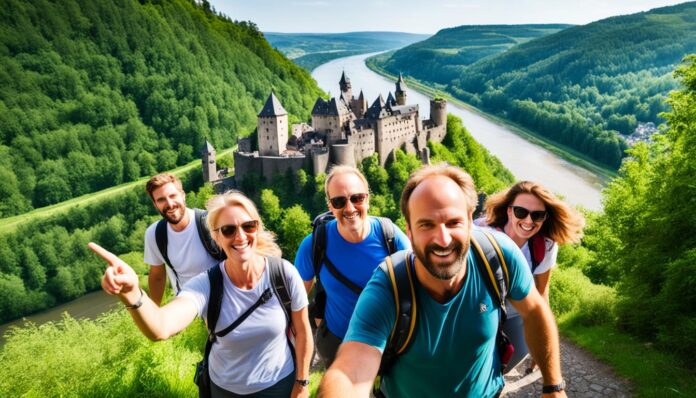 Can I take a guided tour of Vianden Castle?