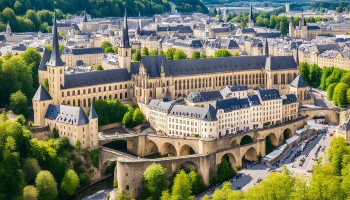 Can I tour the Grand Ducal Palace in Luxembourg City?