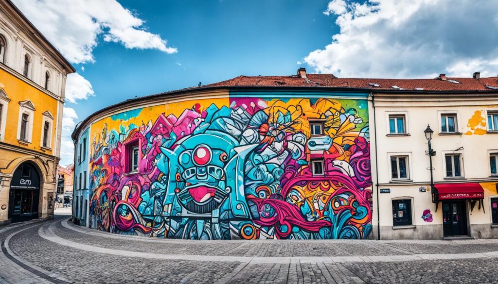 Cluj-Napoca street art map