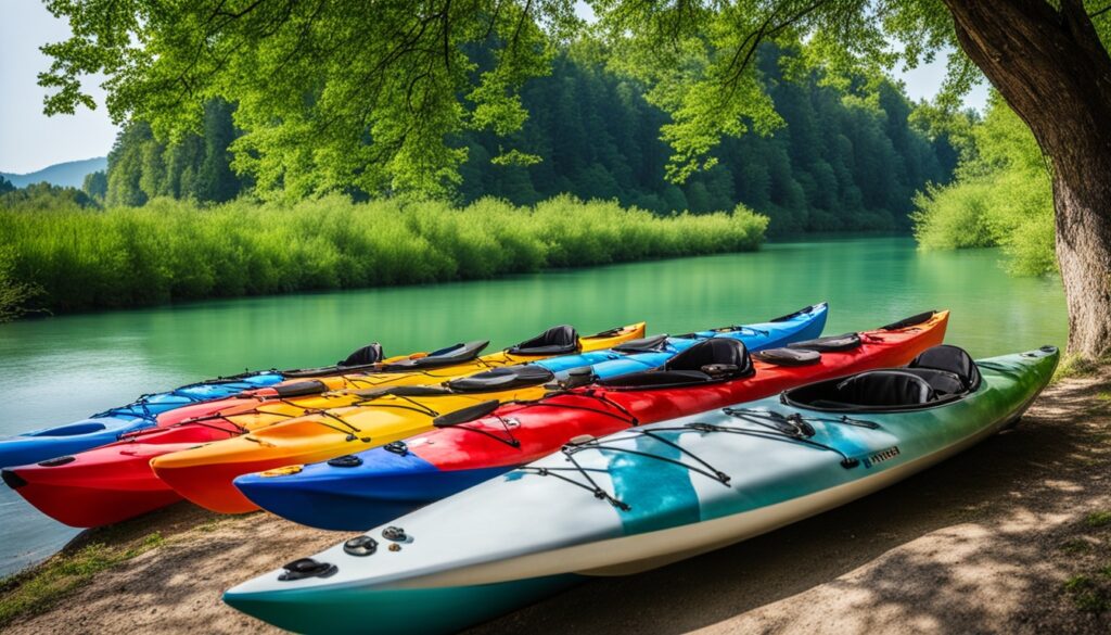Drava River kayak rental