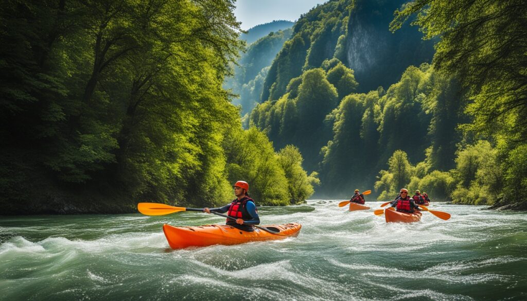 Drava River kayaking
