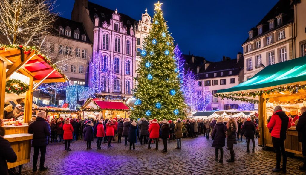 Esch-sur-Sûre Christmas market entertainment