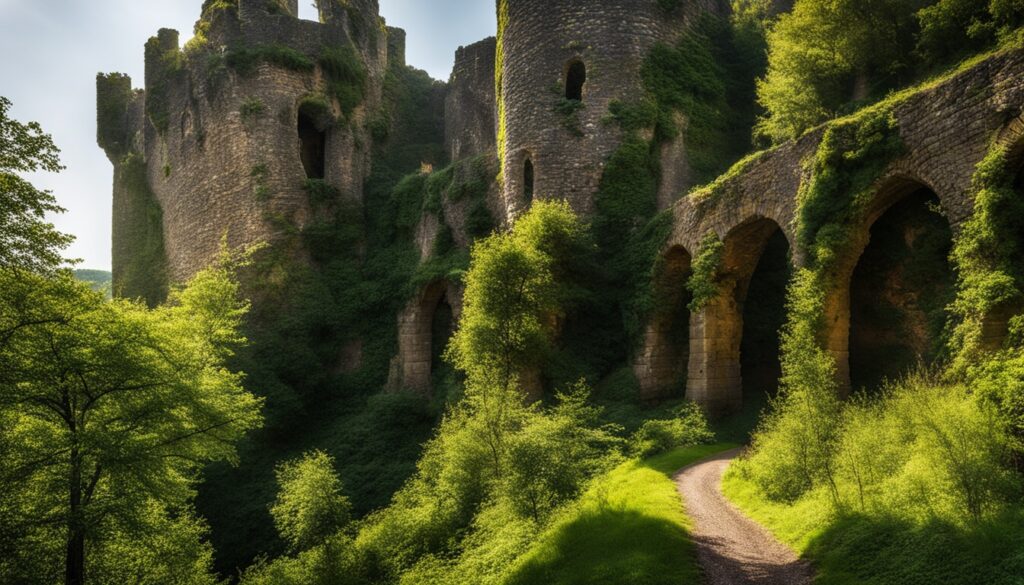 Esch-sur-Sûre castle ruins