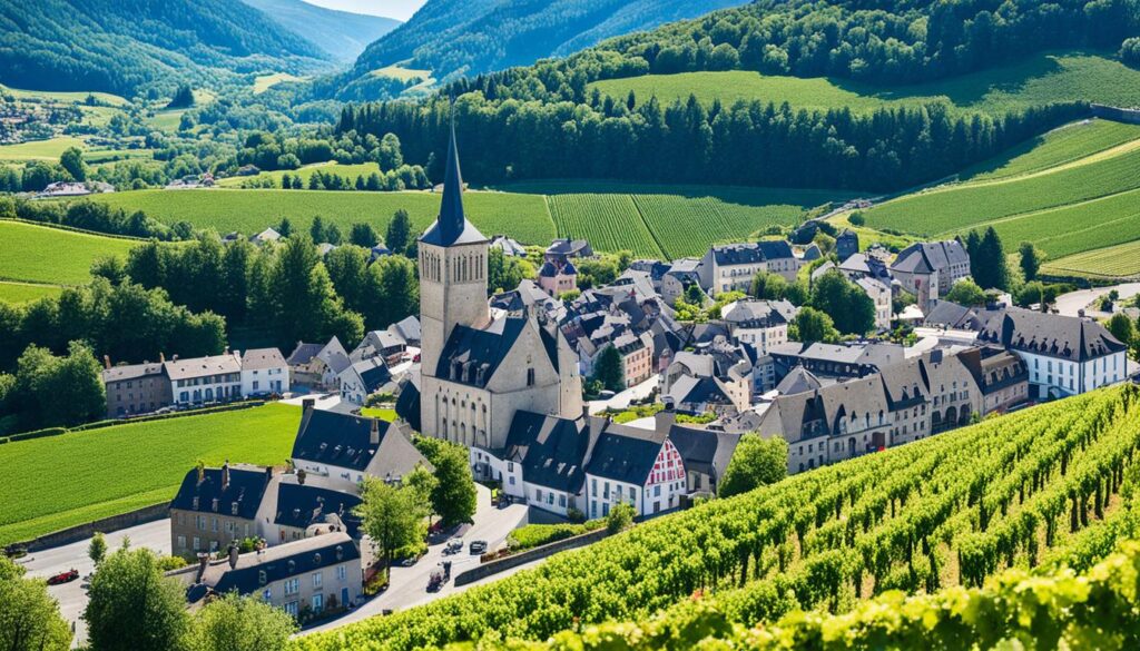 Esch-sur-Sûre wine country