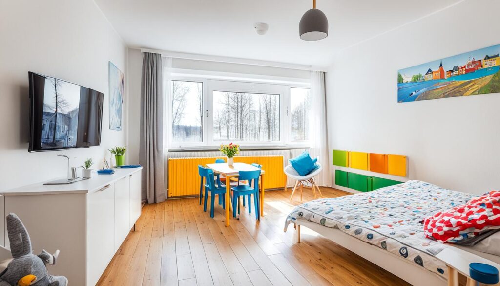 Family-friendly accommodations in Tartu