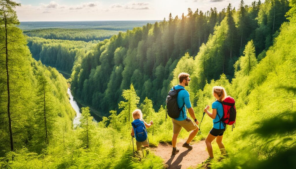 Family-friendly hikes in Sigulda