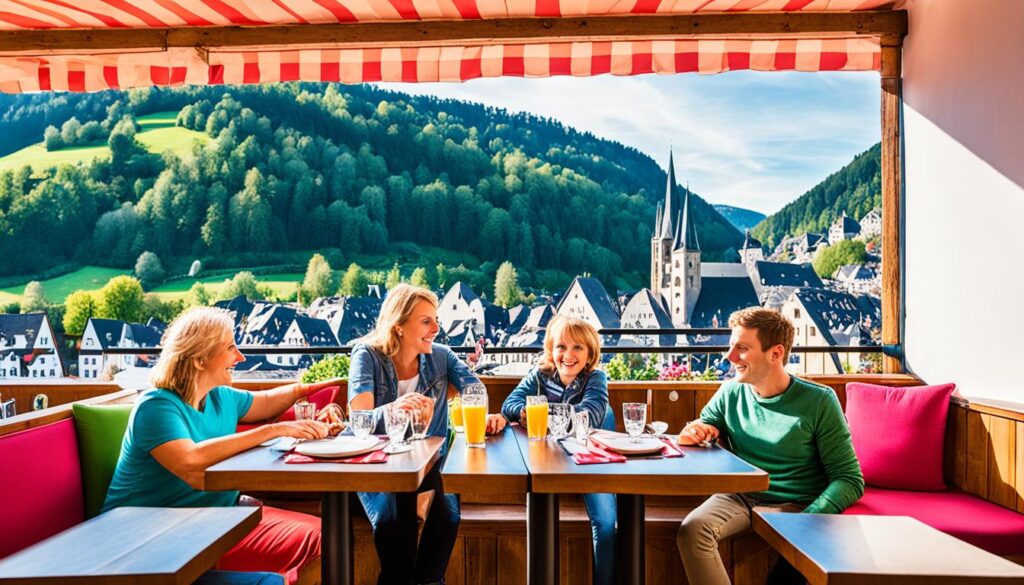 Family-friendly restaurants in Vianden