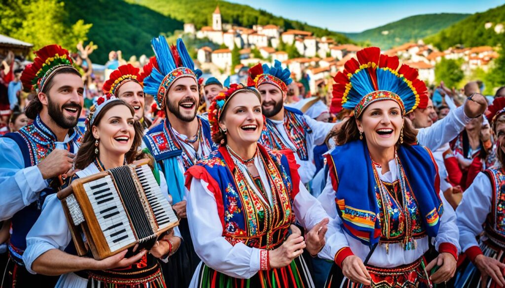 Folklore shows in Veliko Tarnovo