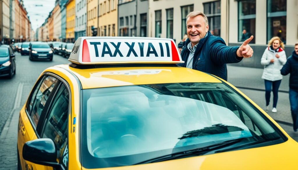 Getting around Riga by Taxi