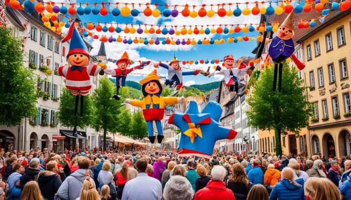 How can I experience the Marionettefestival in Esch-sur-Sûre?