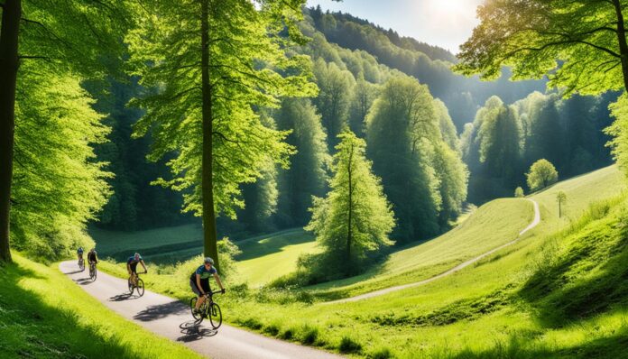 Is Echternach suitable for biking?