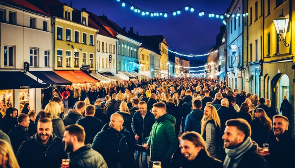 Kaunas nightlife scene