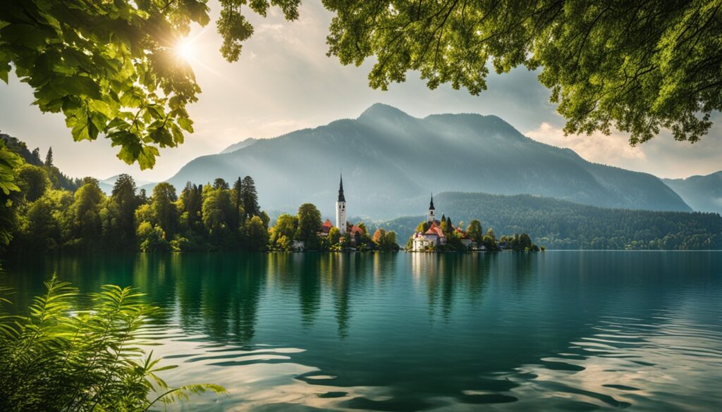 Lake Bled scenery