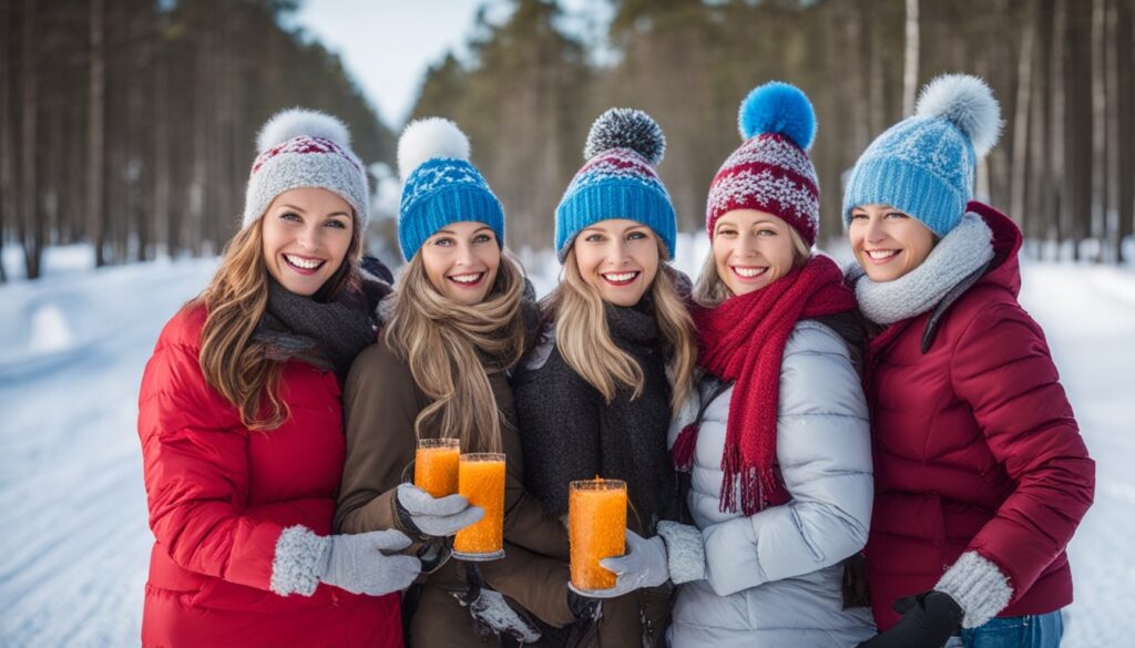 Latvia winter celebrations
