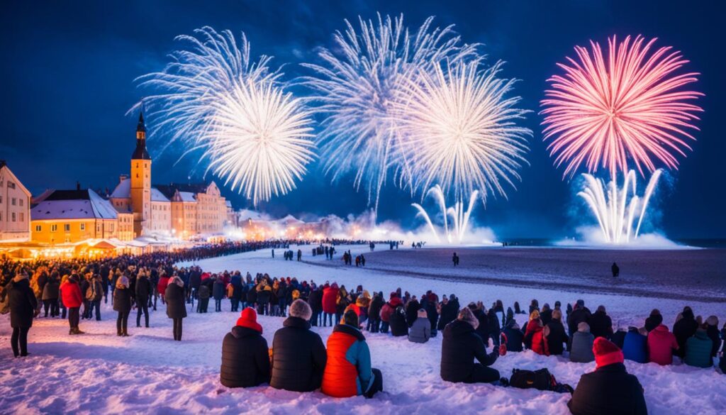 Liepaja New Year's celebrations