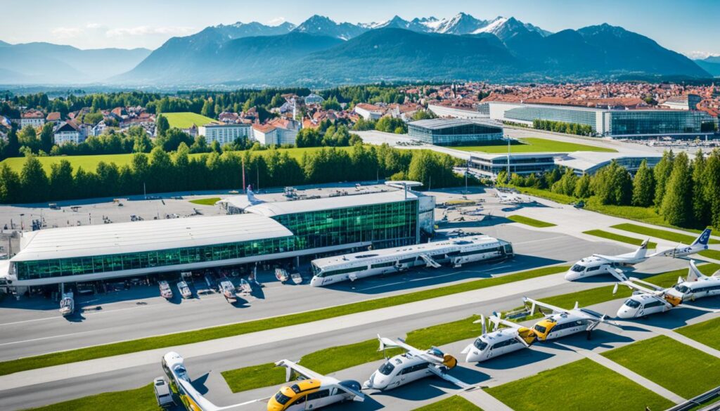 Ljubljana airport transportation