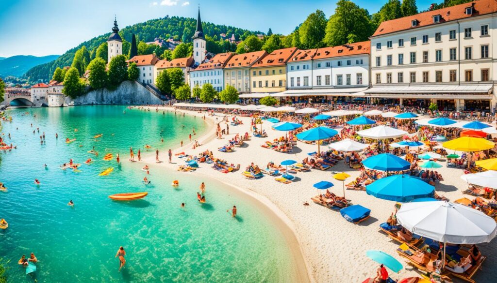 Ljubljana beach options