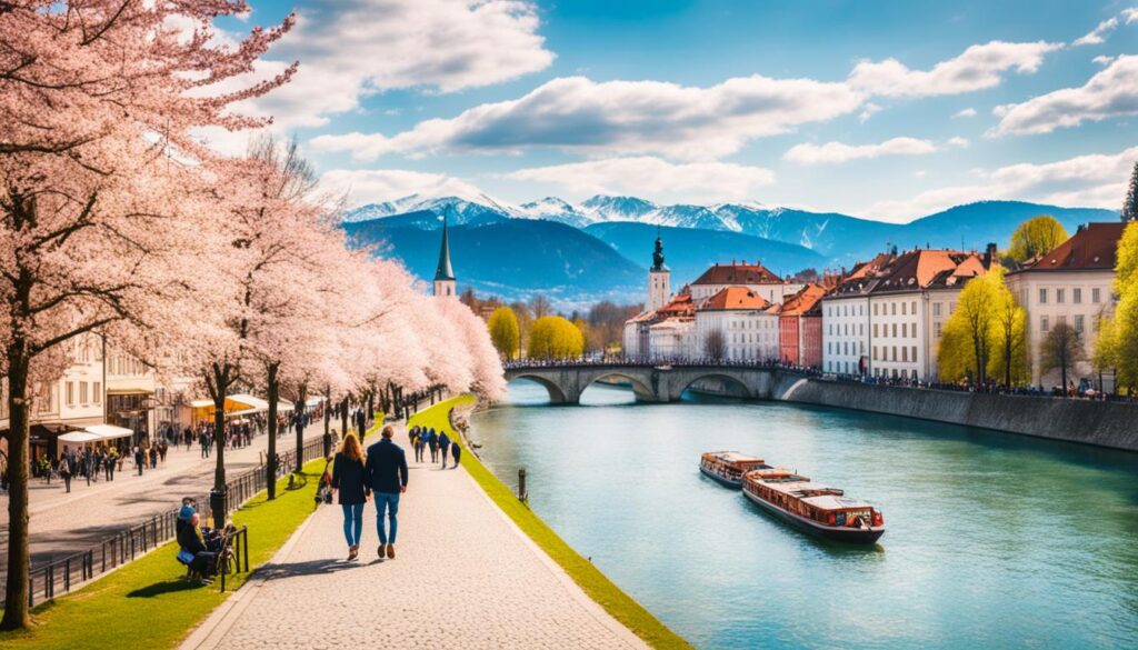 Ljubljana in Spring