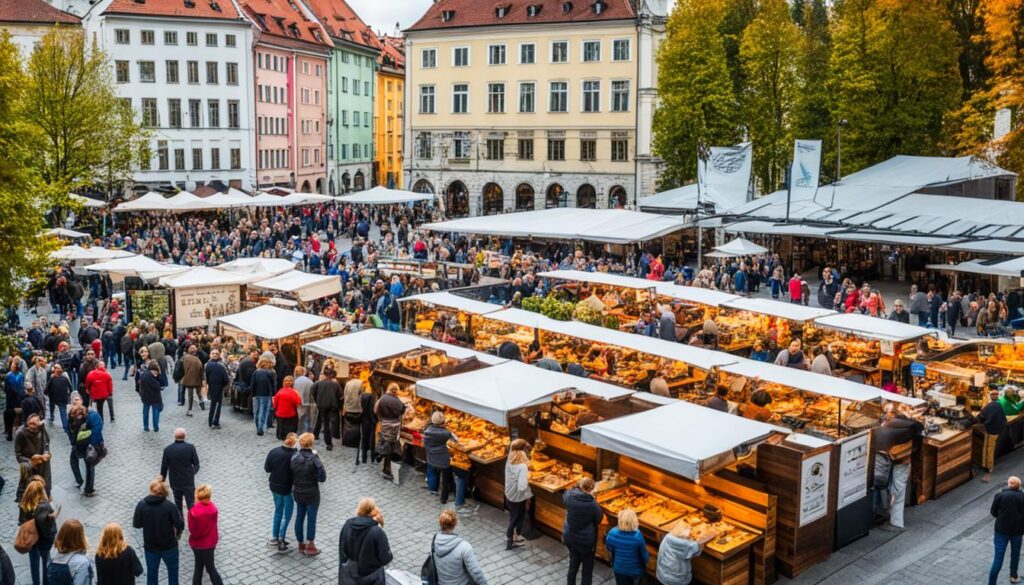 Ljubljana street food markets