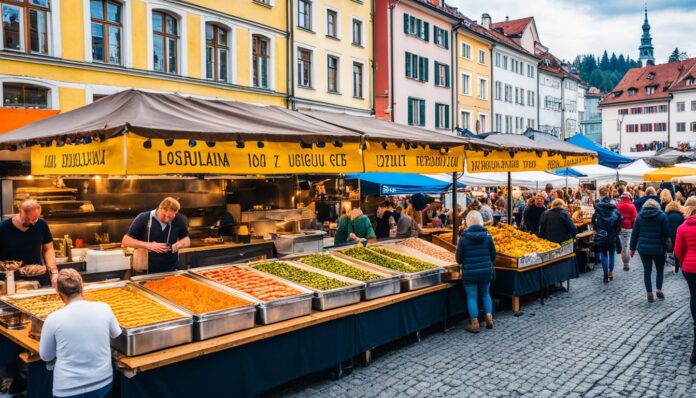Ljubljana street food markets