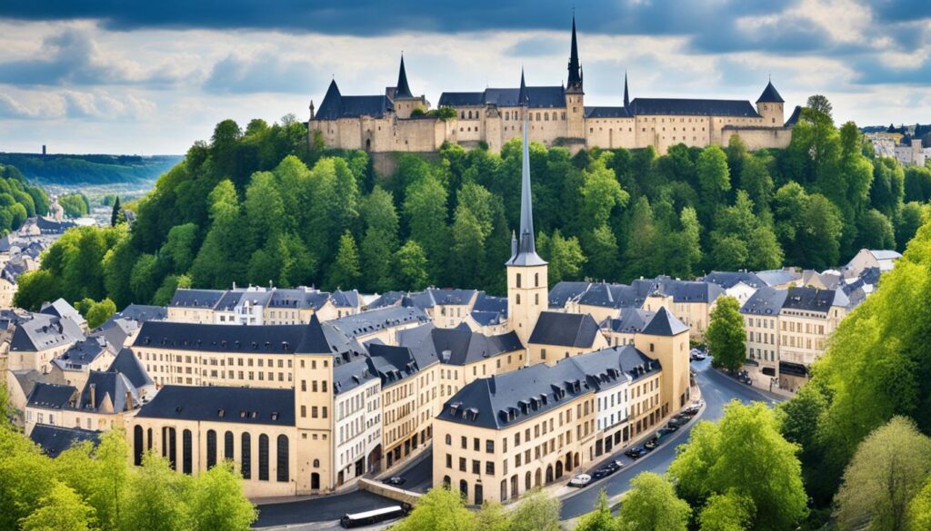 Luxembourg City historical sites