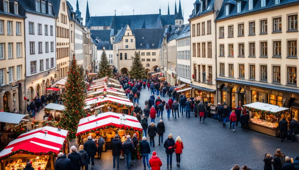Luxembourg City holiday markets