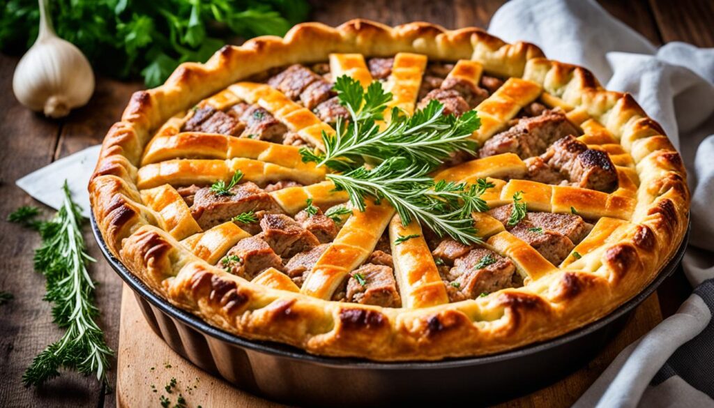 Luxembourgish meat pie