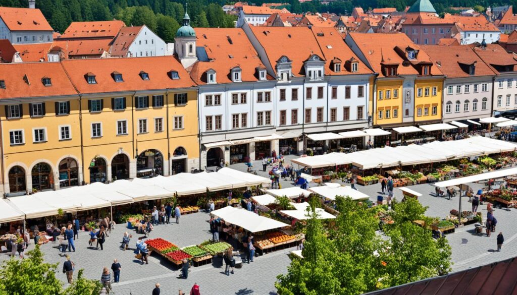 Maribor local markets and artisan markets