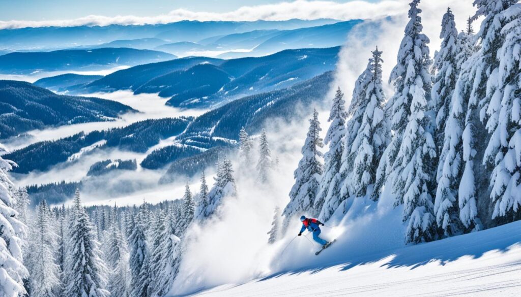 Mariborsko Pohorje ski slopes