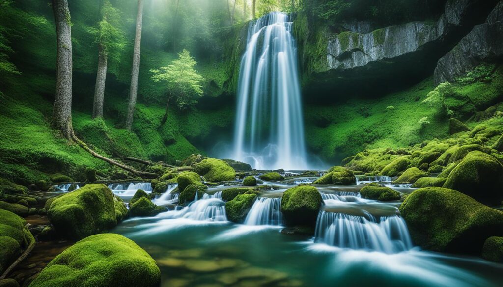 Martuljek Waterfalls