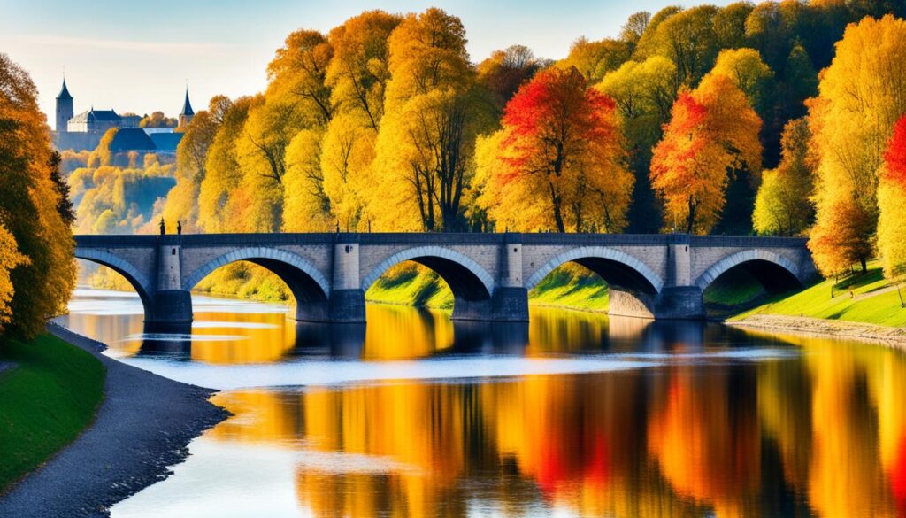 Narva's Colorful Tranquility