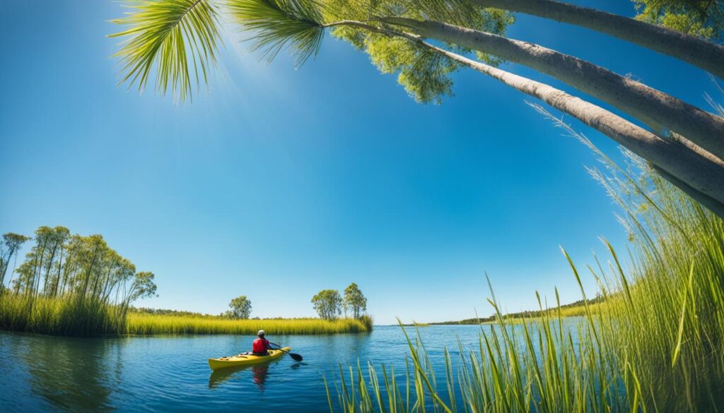 Nida lagoon kayaking tours