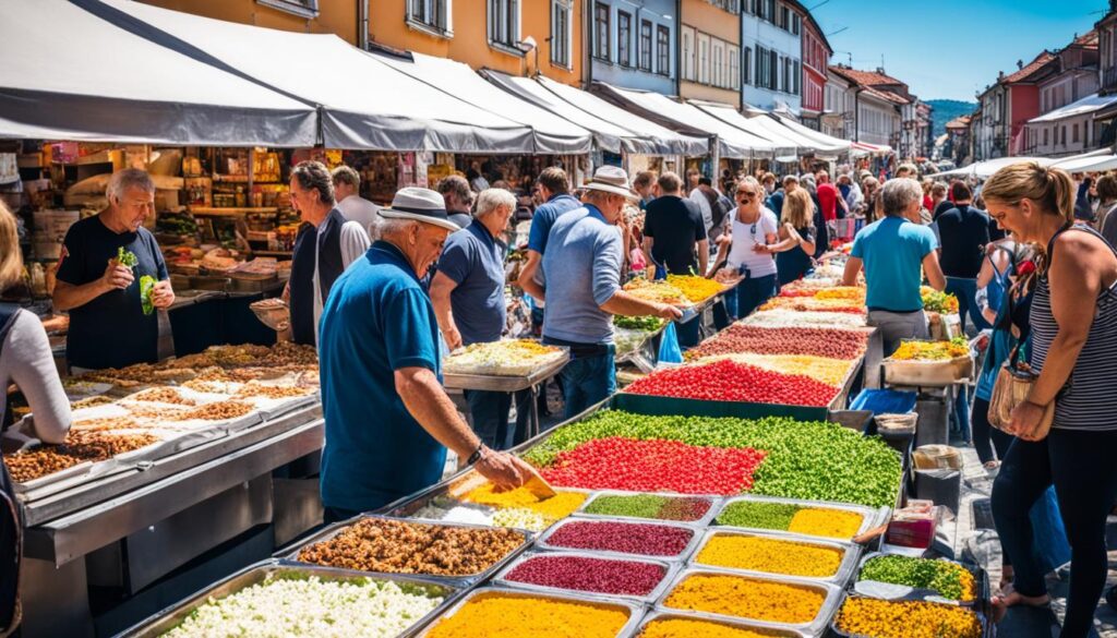 Plovdiv food markets
