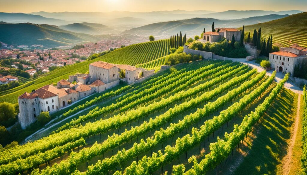 Plovdiv vineyards