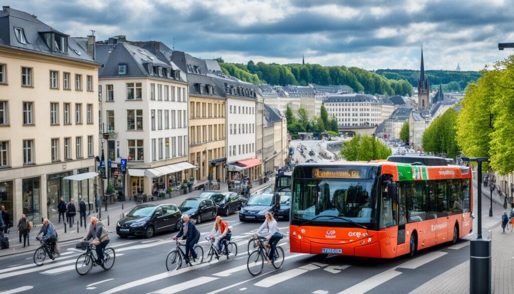 Public Transport in Luxembourg City
