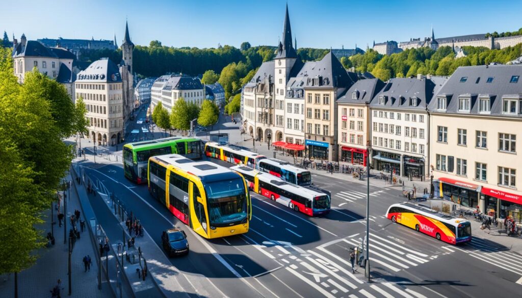 Public Transportation in Luxembourg City
