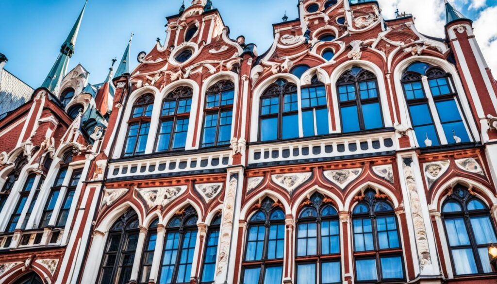 Riga historical architecture