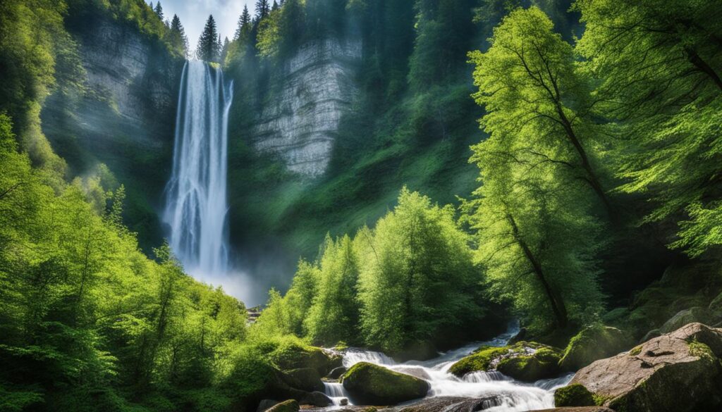 Šachtičky Waterfall