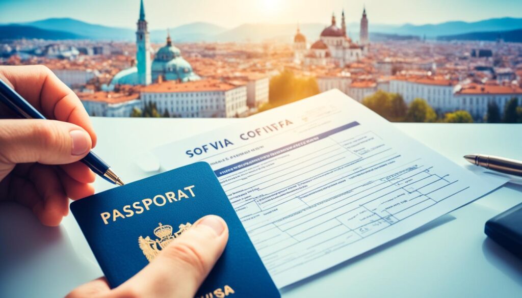 Sofia visa application