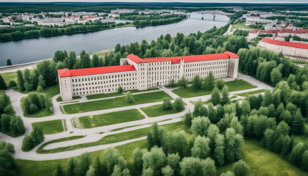 Soviet architecture Narva