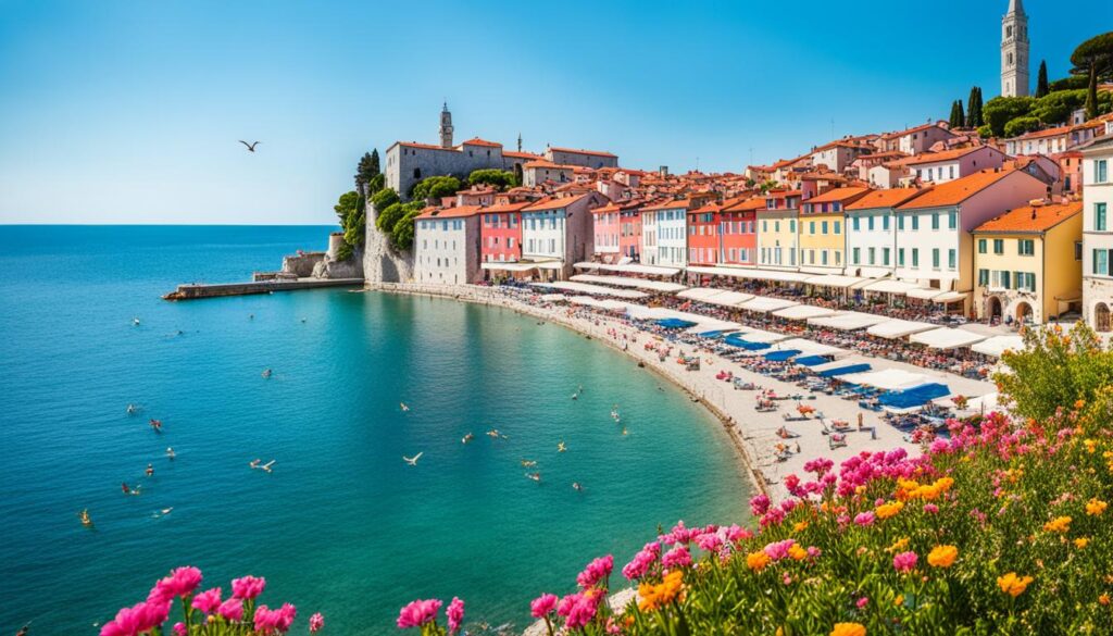 Spring attractions in Piran