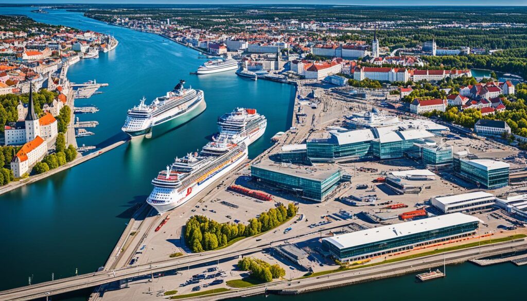 Tallinn Cruise Port Map