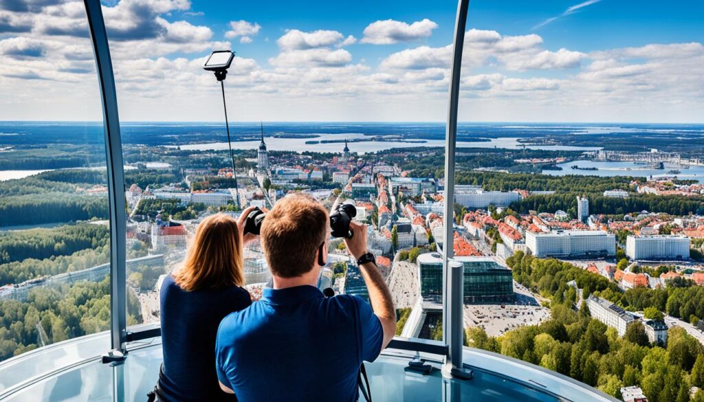Tallinn TV Tower observation deck