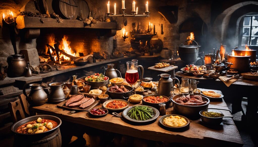 Tallinn medieval cuisine